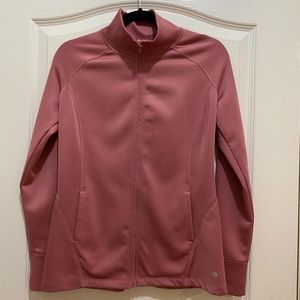 S Mauve Layer 8 Full Zip Jacket